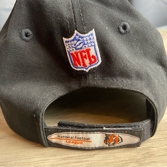 Cincinnati Bengals Logo Reebok NFL Authentic Blue Hat Cap Adj - Picture 3 of 7